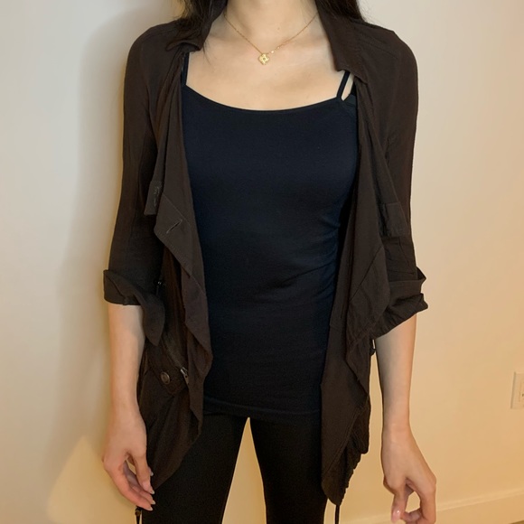 Brown Utility Jacket - Picture 3 of 3